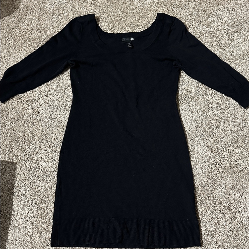 H&M Elegant Black Dress-Like New!